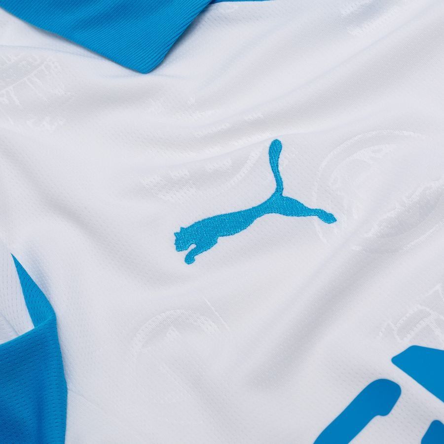 Marseille Home Shirt 2025/26 Long Sleeves - Men's-SoccerKits Hub | Buy Soccer Jerseys Online